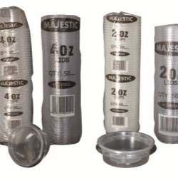 Plastic Cups with Lids